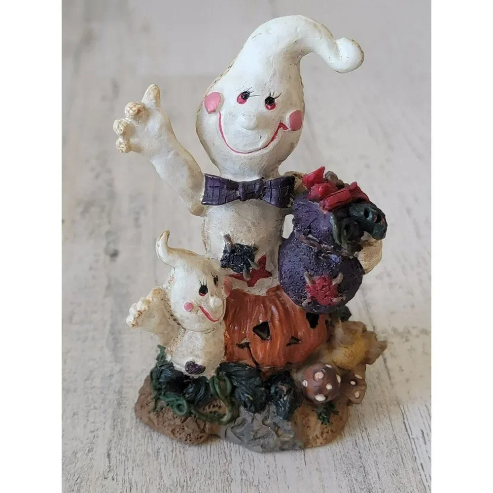 K's collection vintage ghost‎ pumpkin jack-o'-lantern Halloween home decor star